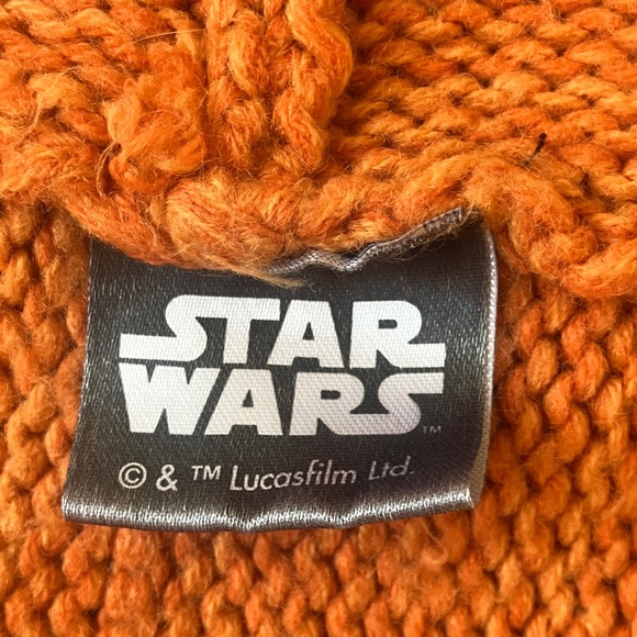 Star Wars Wicket Ewok Knit Hooded infinity scarf with Ears - Picture 2 of 5